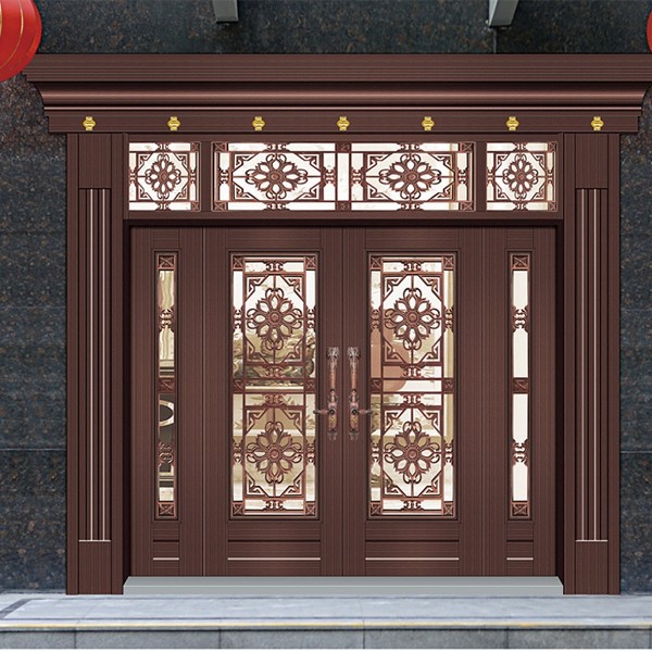 彩色不銹鋼門(mén)SW-9873B（羅馬柱）
